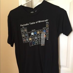 Mens mine craft Hottopic t shirt